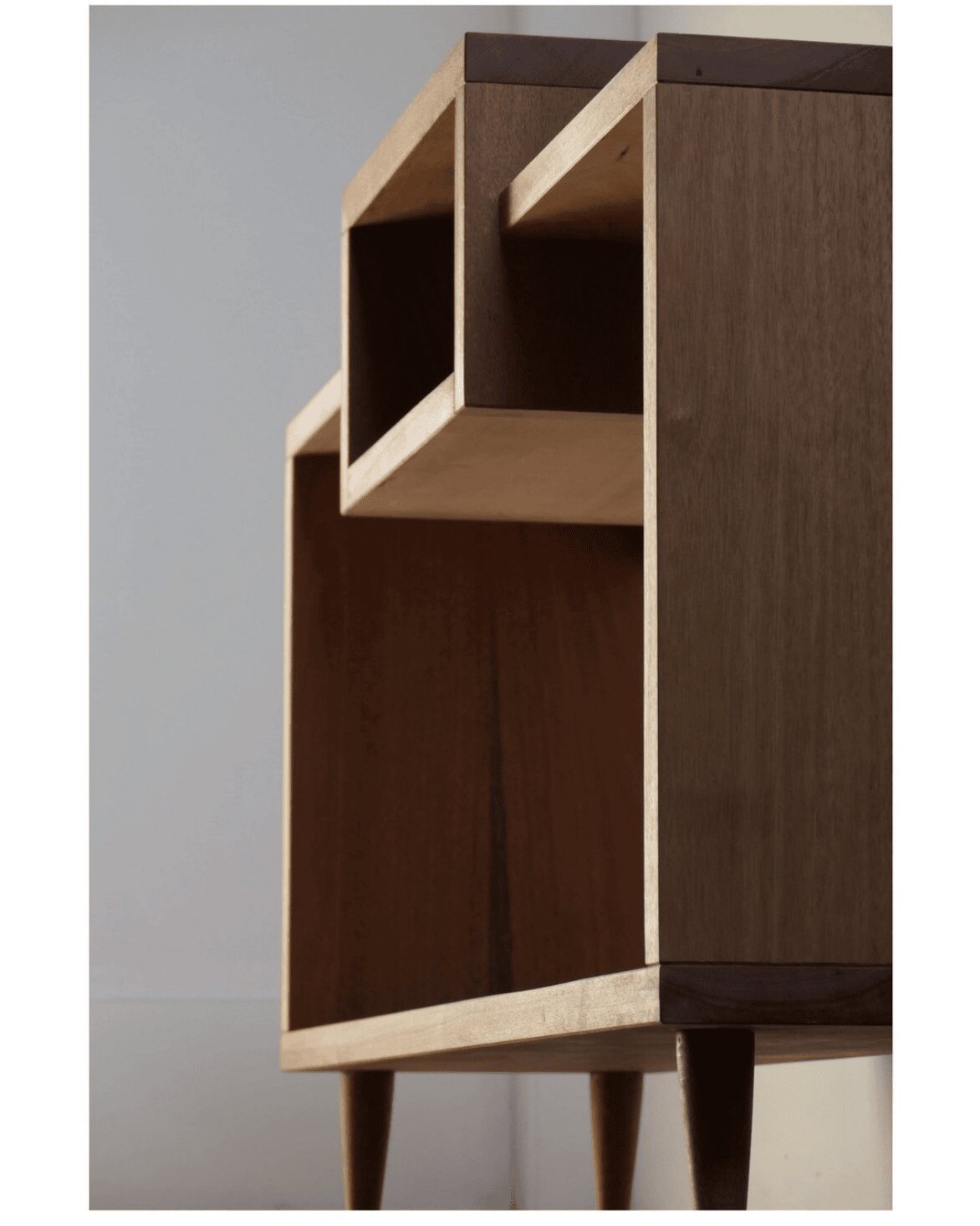 record stand & player